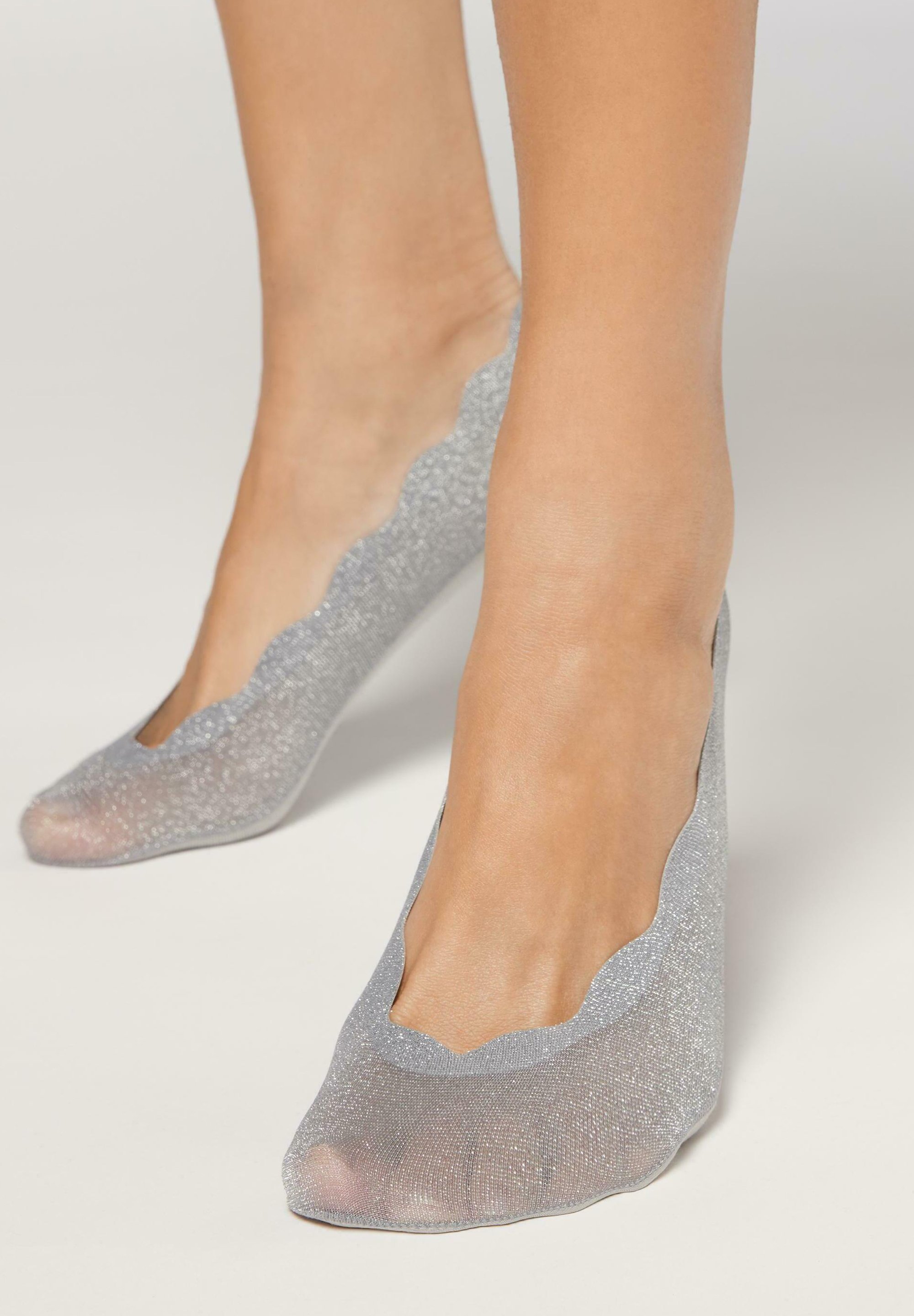 Calzedonia MIT GLITZER - Calze - nudite/rosa danza/fuxia - Zalando