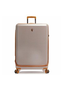 No seleccionado, brown houndstooth