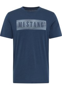 Mustang - T-Shirt print - dress blues Thumbnail-Bild 1