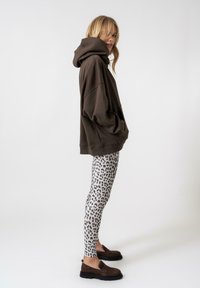 OH APRIL Mikina s kapucňou - deep brown