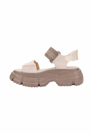 Sandali con plateau - bk beige
