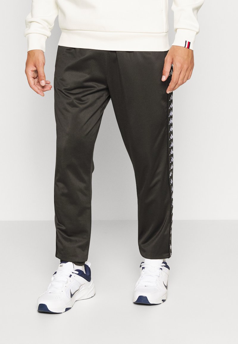 Kappa PANTS ZIPPER POCKET Tracksuit bottoms caviar/black Zalando.ie