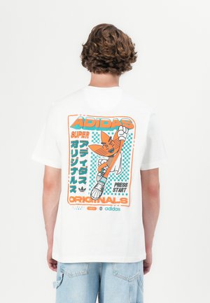 RETRO GAMING UNISEX - T-shirt imprimé - white