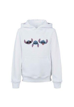 LILO AND STITCH - FACES BASIC  - Hoodie - white