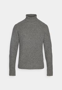 ÖVIK ROLLER NECK SWEATER M - Stickad tröja - grey