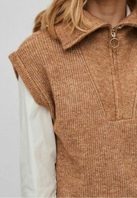 VILA Strickpullover - brown