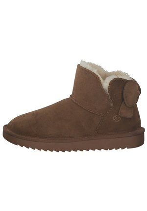 Winter boots - cognac