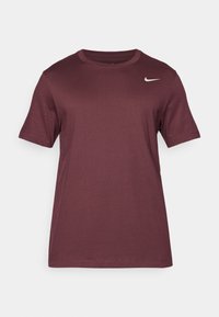 TEE CREW SOLID - Αθλητικό μπλουζάκι - burgundy crush