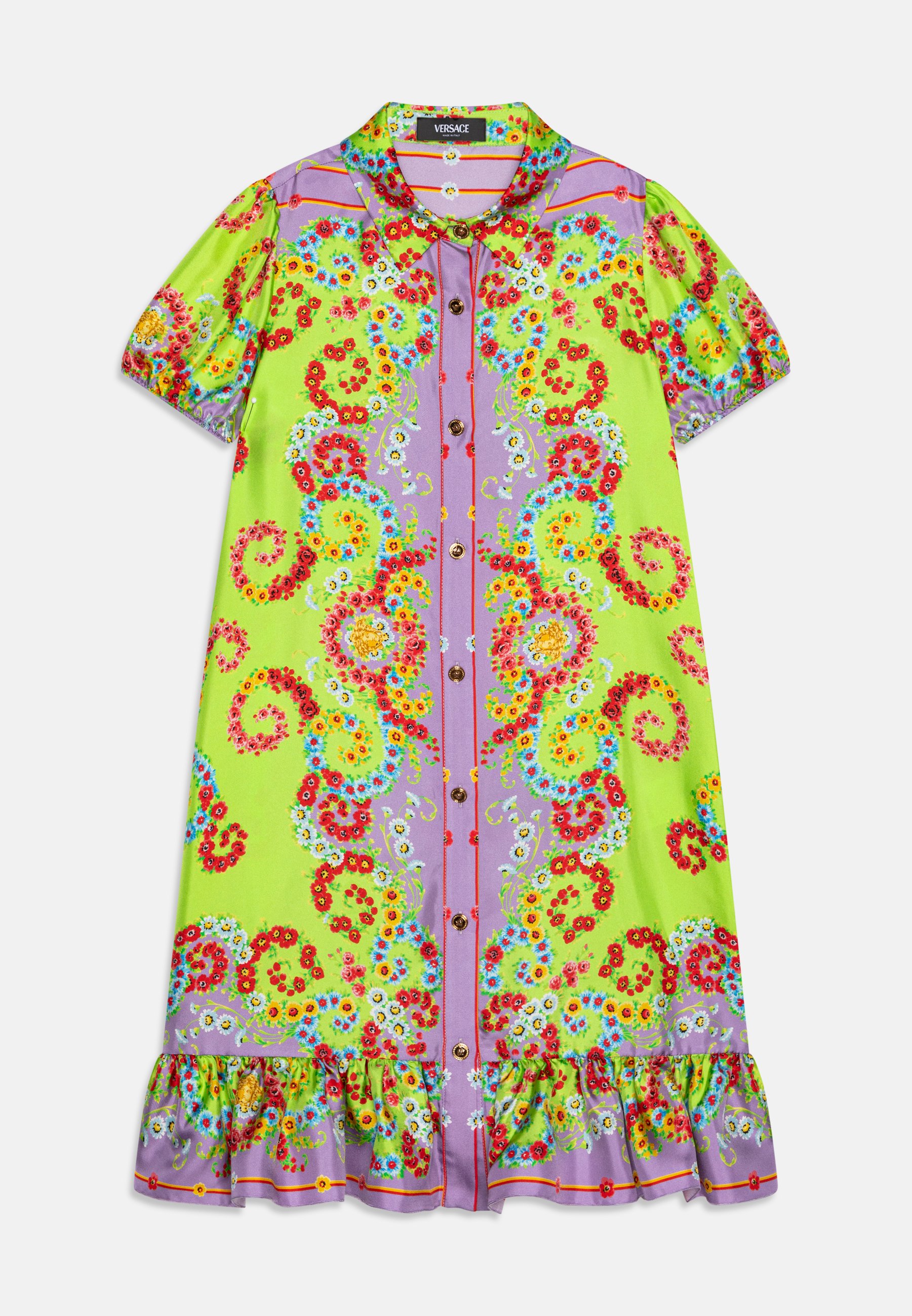 pastel versace dress Versace Drape Jersey Dress