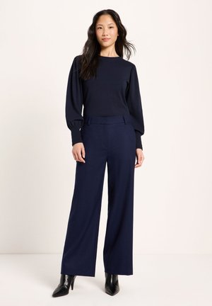 LANIUS, Trousers - midnight melange