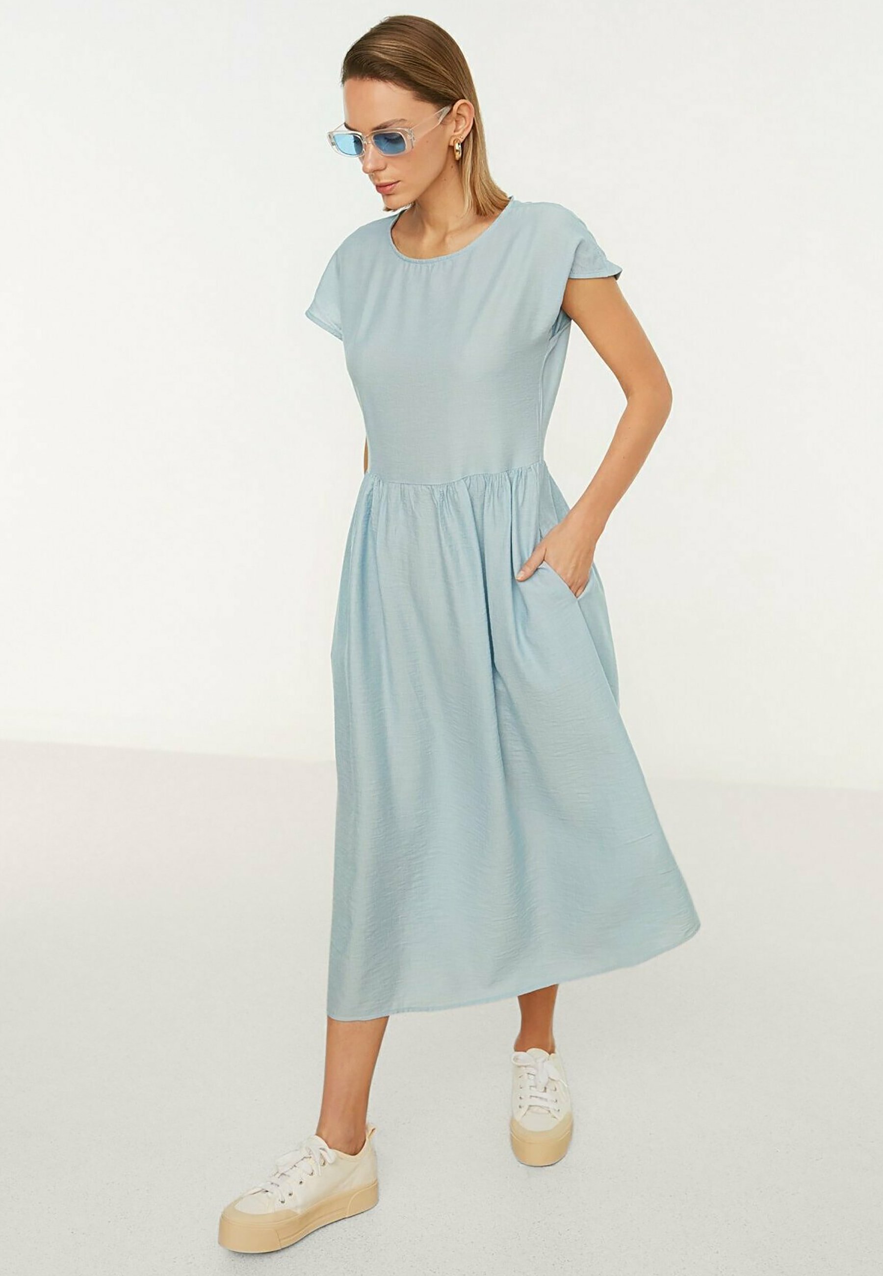 Trendyol Vestito estivo - blue/blu - Zalando.it