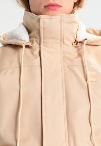 Urban Classics HEAVY HOODED JACKET - Chaqueta de entretiempo - beige