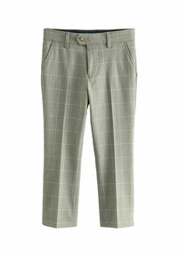 Next - CHECK  REGULAR FIT - Pantalones - neutral Imagen en miniatura 1