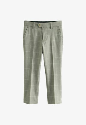 CHECK  REGULAR FIT - Pantaloni - neutral