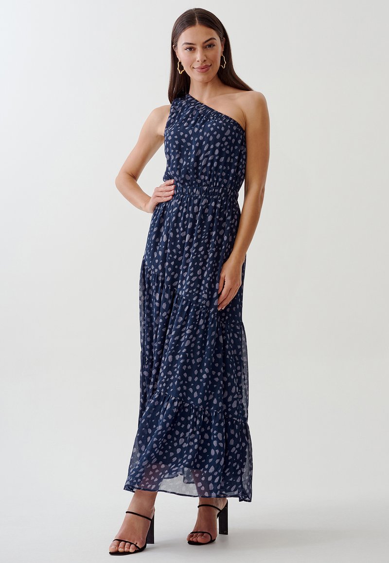 TUSSAH - INDY - Maxi dress - tanzania spot navy, Enlarge