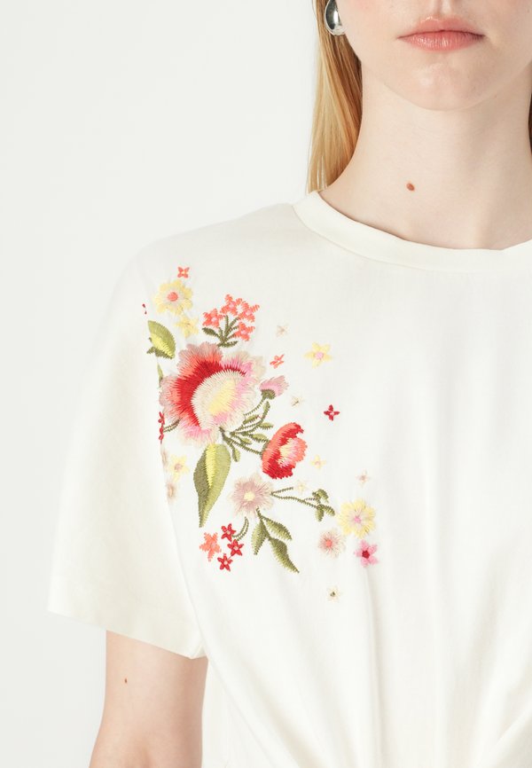 YASFABIAN KNOT TEE - Print T-shirt2