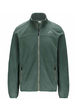 Giacca in pile - green duck/grey neutral