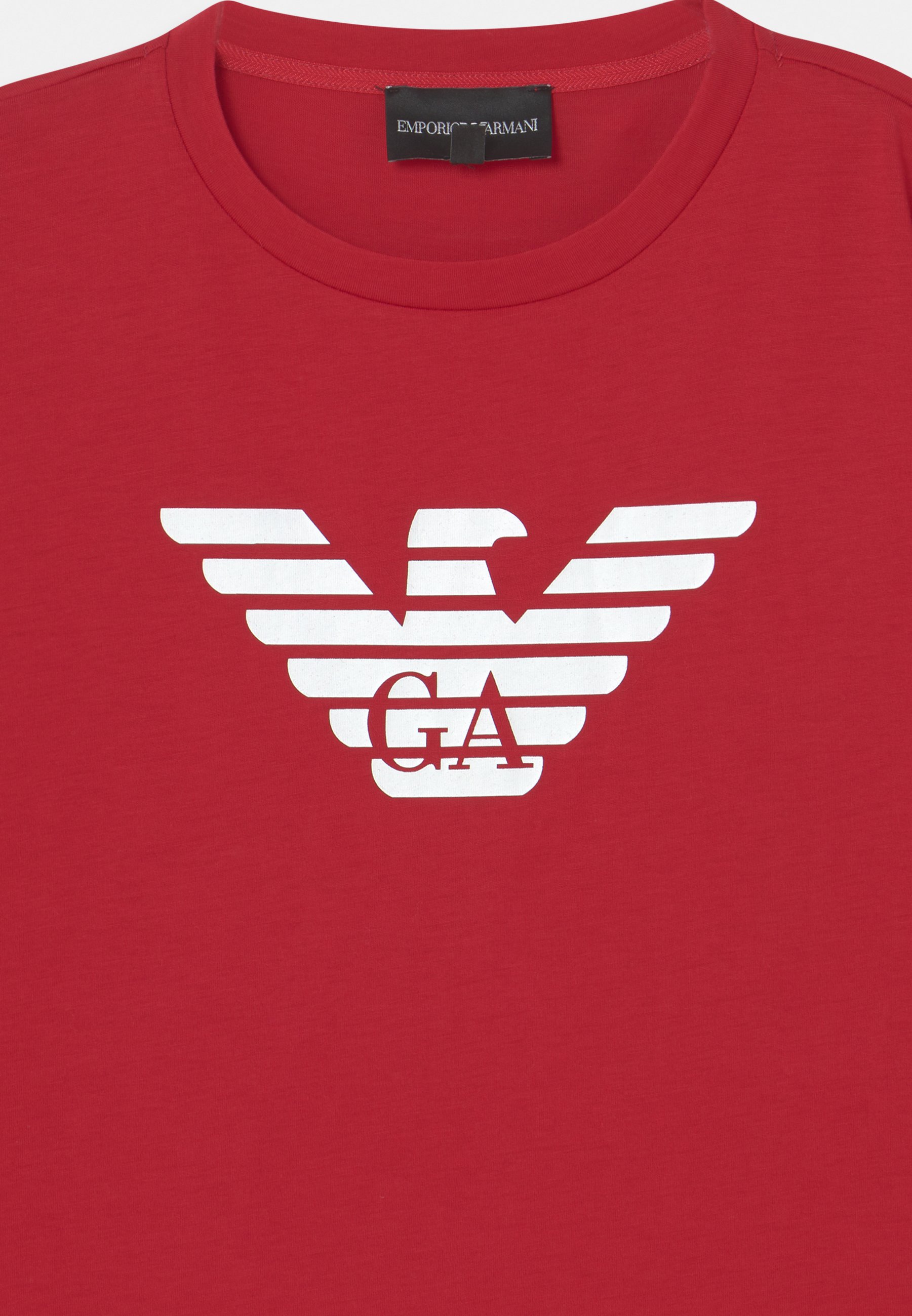 Armani Junior - T-Shirt Rossa Boy Bambino - annameglio.com shop online