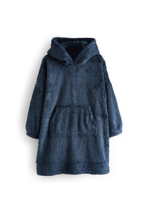 HOODED  - Fleece jumper - navy