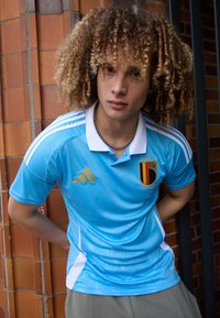 adidas Performance BELGIUM 24 HOME - Football shirt - semi blue burst