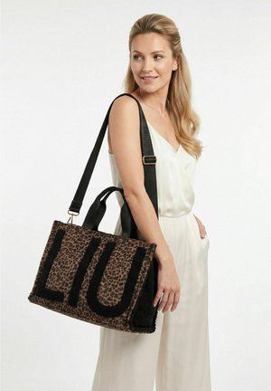 LIU JO, SHOPPER TASCHE L 41 CM - Bolso de mano - animalier