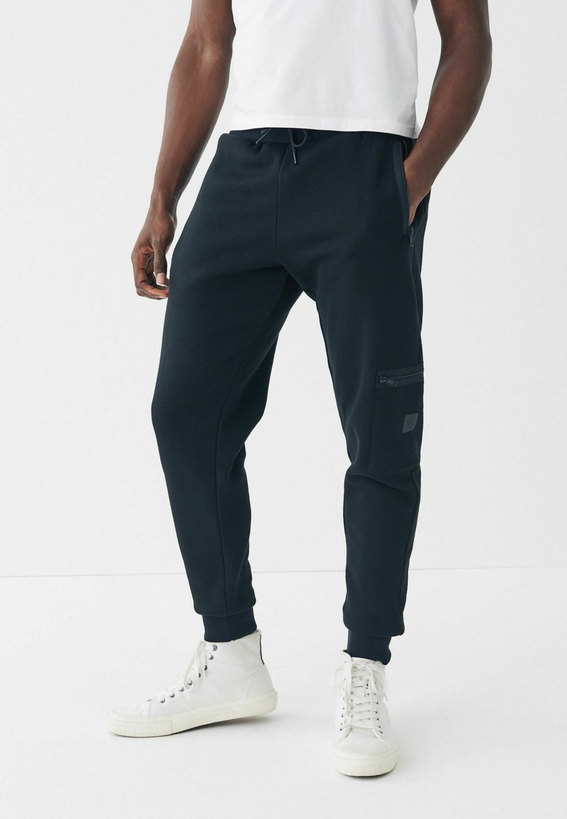 Next 2 PACK REGULAR FIT CUFFED - Träningsbyxor - black utility