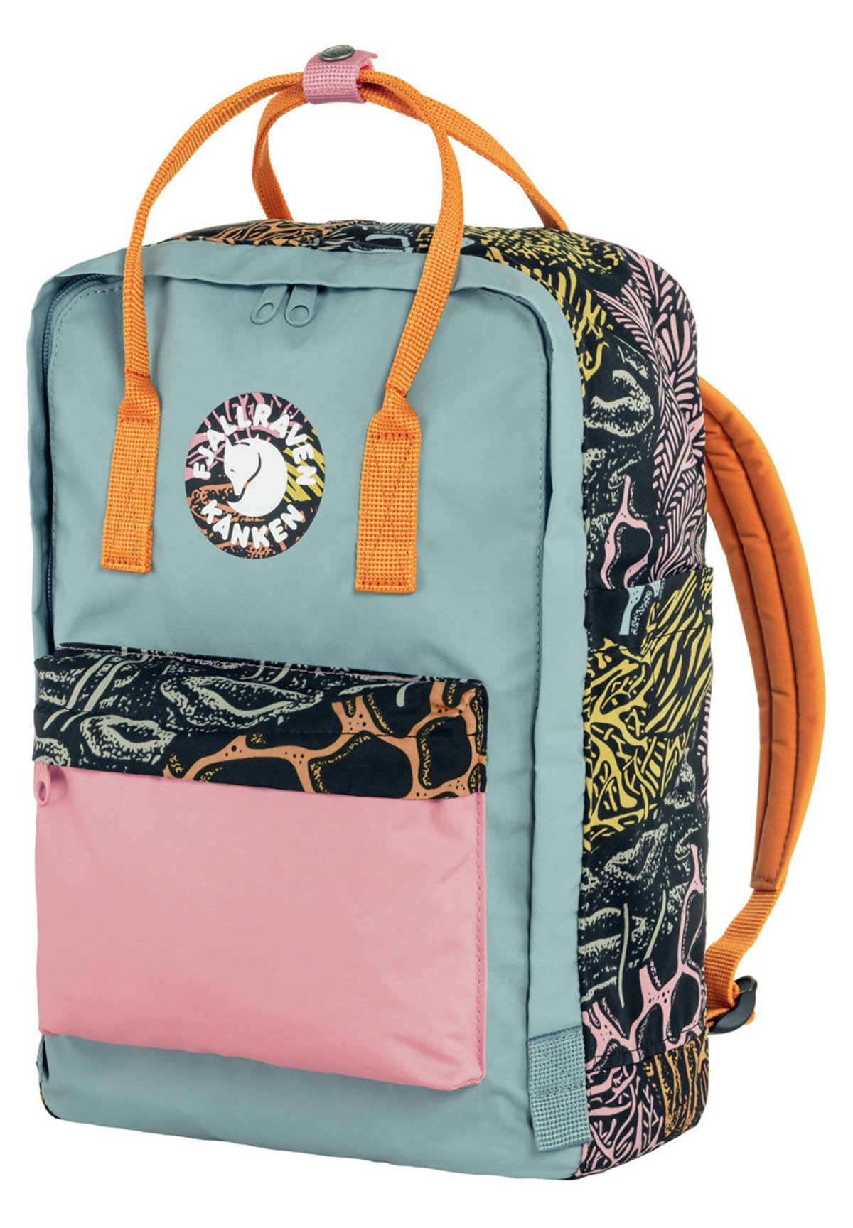 Fjällräven KANKEN ART PLUS UNISEX Mochila woodlands/verde