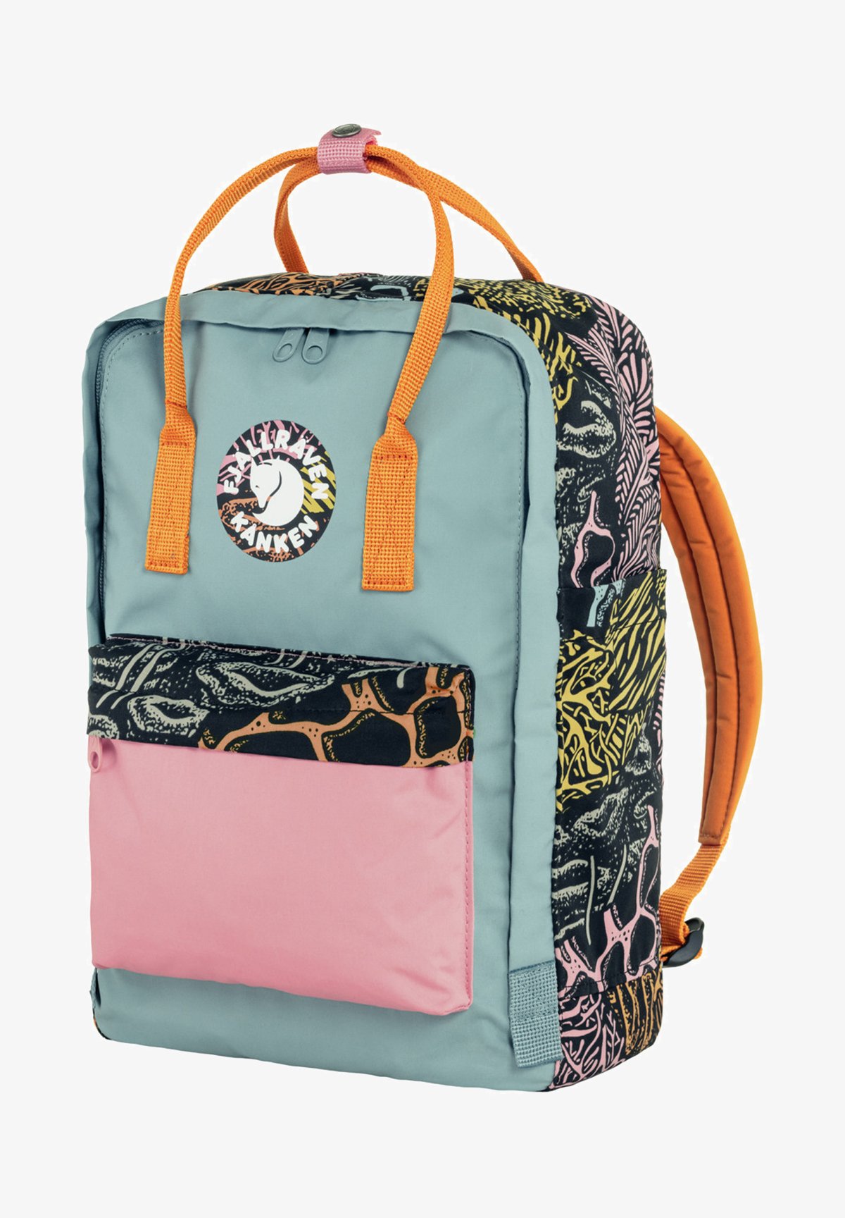 Fjällräven KANKEN ART PLUS UNISEX Mochila woodlands/verde