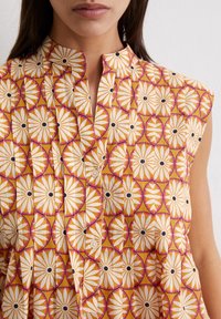 Marc O'Polo ÄRMELLOSE PRIN - Bluse - multi golden yellow