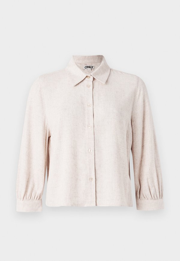 ONLSIESTA CROPPED SHIRT - Button-down blouse - moonbeam2