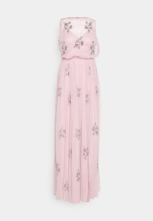 EMBELLISHED DRESS WITH CAMI - Galajurk - ballerina pink