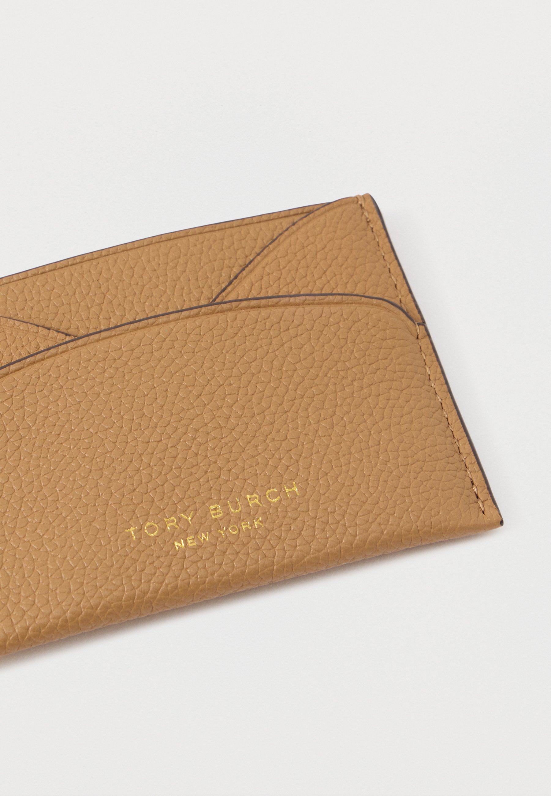 Tory Burch ROMY FLAT CARD CASE - Wallet - tiramisu/camel - Zalando