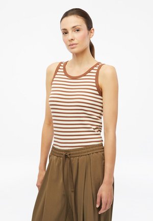 s.Oliver, T-SHIRT - Top - mokka