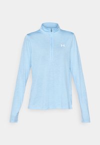 TECH TWIST - Long sleeved top - horizon blue/white