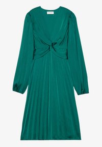 PLISSEE MINI DRESS - Dnevna haljina - dark green
