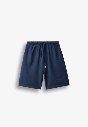 Burocs, HERRINGBONE SHORTS - Short - navy