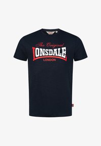 Selectat, dark navy red white