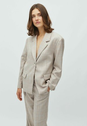 HOWLA - Blézer - beige check