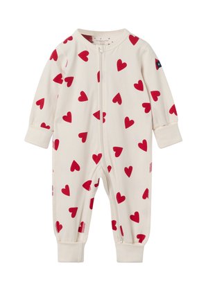 HEART PRINT COZY - Natdragt - birch