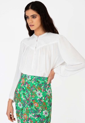 AN'GE LOOSE FIT SOULY - Blouse - blanc
