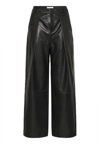 BRODIA - Pantaloni di pelle - black