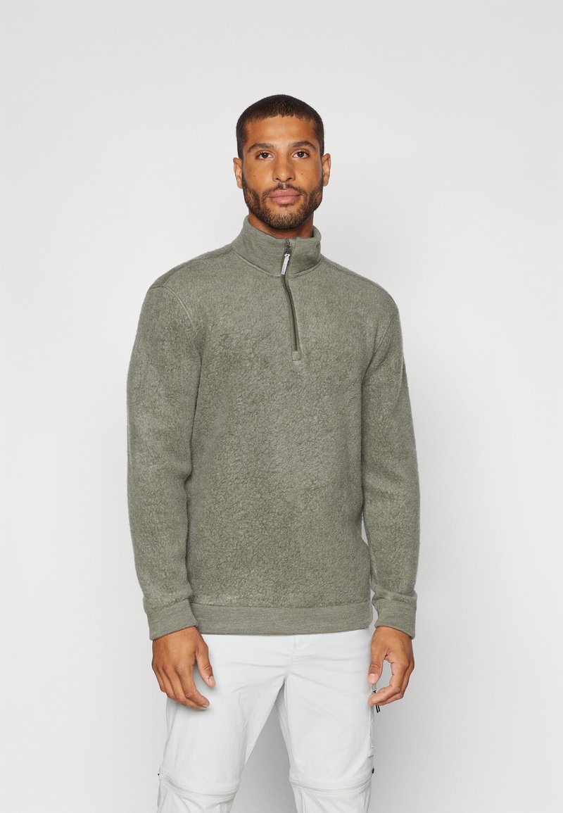 Houdini ALTO HALF ZIP - Fleecepullover - sage green