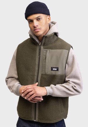 FISHER BOXY FIT - Vestă - forest night