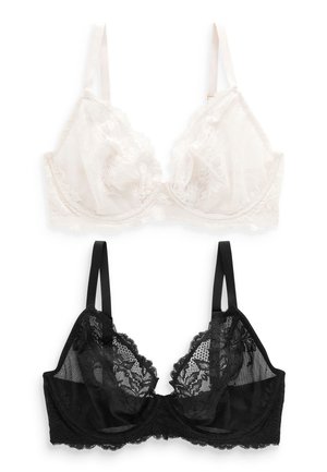 2 PACK - Reggiseno con ferretto - black cream