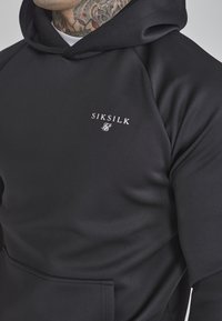 SIKSILK MUSCLE FIT - Hoodie - black