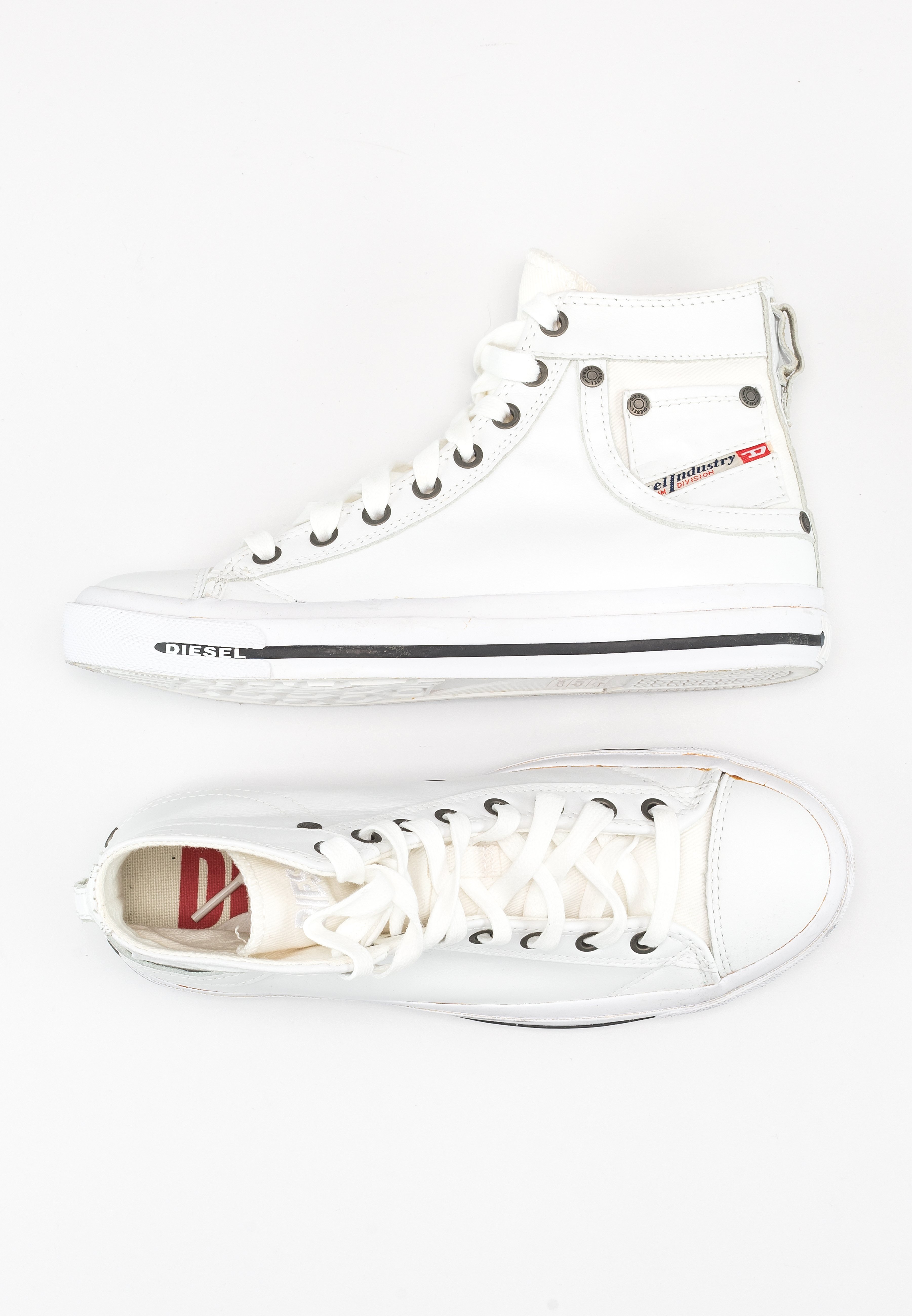Diesel Sneakers laag - white/wit - Zalando.nl