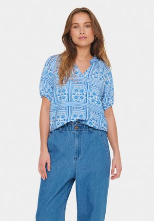 KAISA - Blouse - campanula paisley squares