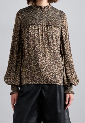 Blouse - brown