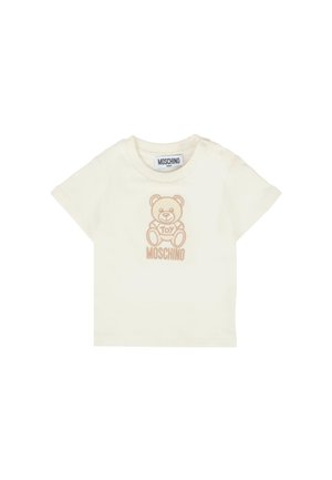 MANICA CORTA - T-shirt con stampa - ivory