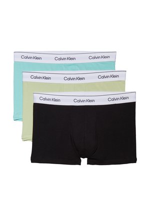 ICON 3 PACK - Boxerbriefs - black, beau blue leafy fun